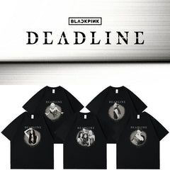 BP DEADLINE Pattern Short-sleeved T-shirt