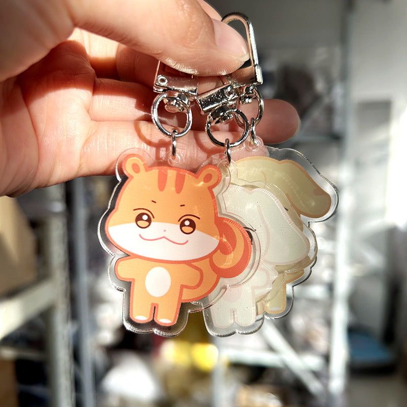 ANITEEZ Acrylic Double-sided Keychain
