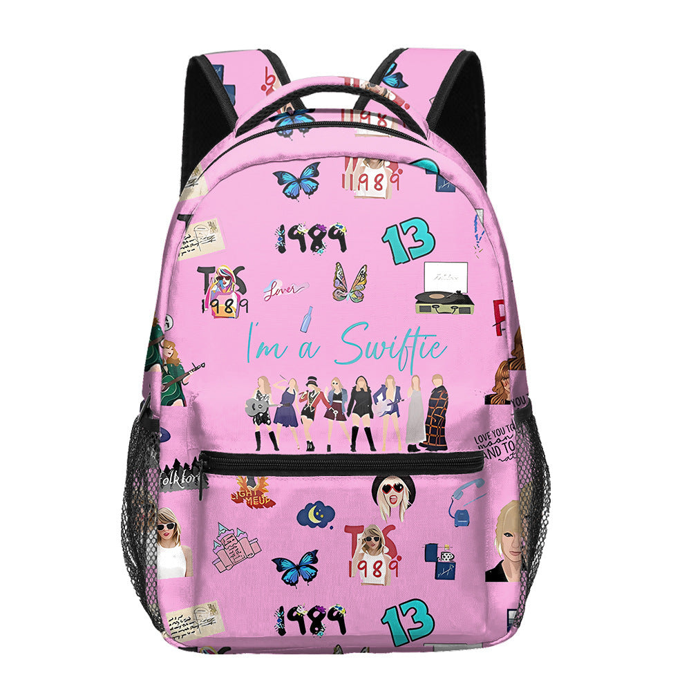 Children's Taylor Full Print School Backpack