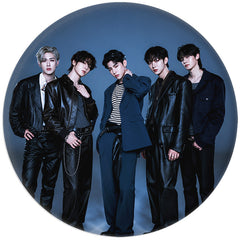 "Gazed" Concept Photo Badge Mirror Keychain