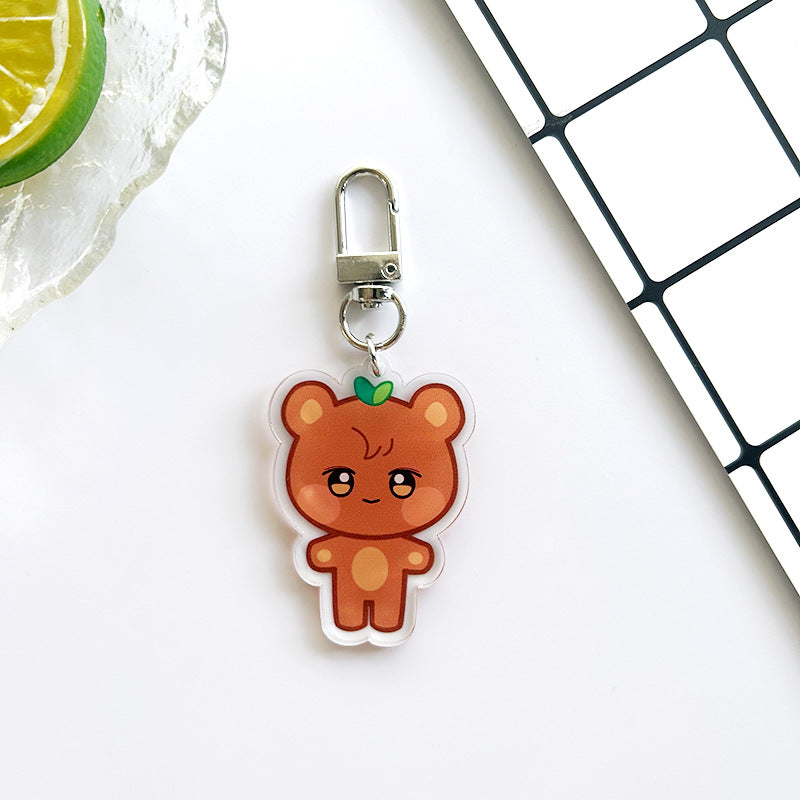 ANITEEZ Acrylic Double-sided Keychain