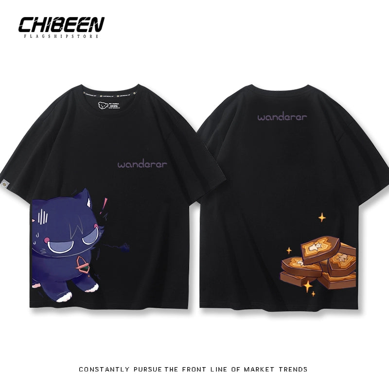 Game Wanderer Printed Short Sleeve T-Shirt