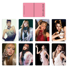 BP ROSE JENNIE DEADLINE Photocard 8pcs
