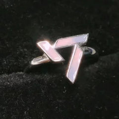 Chic Kpop Logo Ring