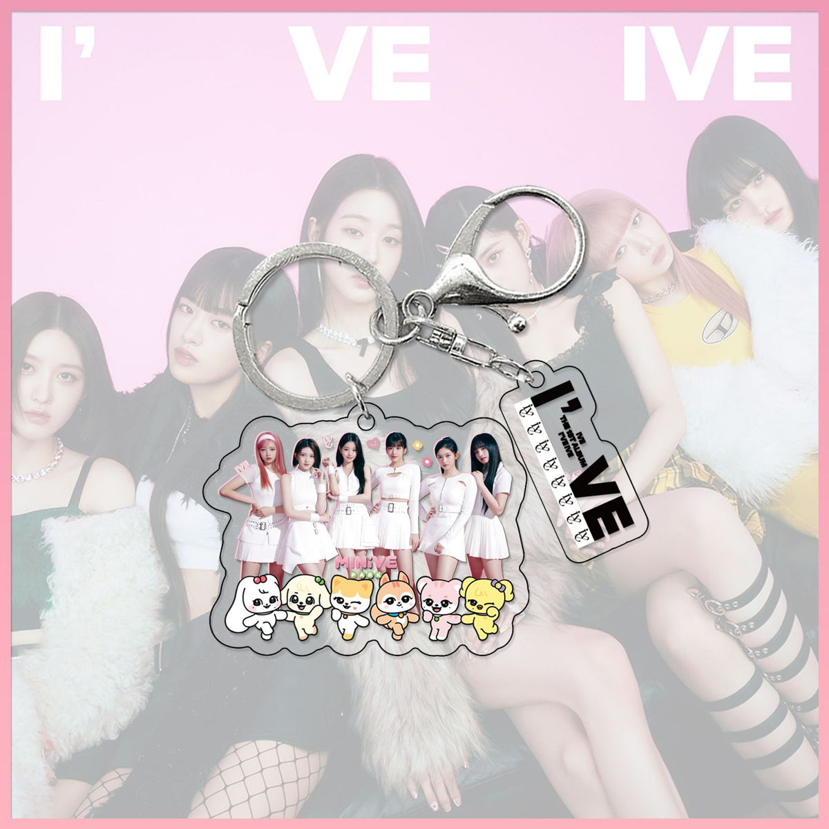 KPOP Album < I > Acrylic Pendant