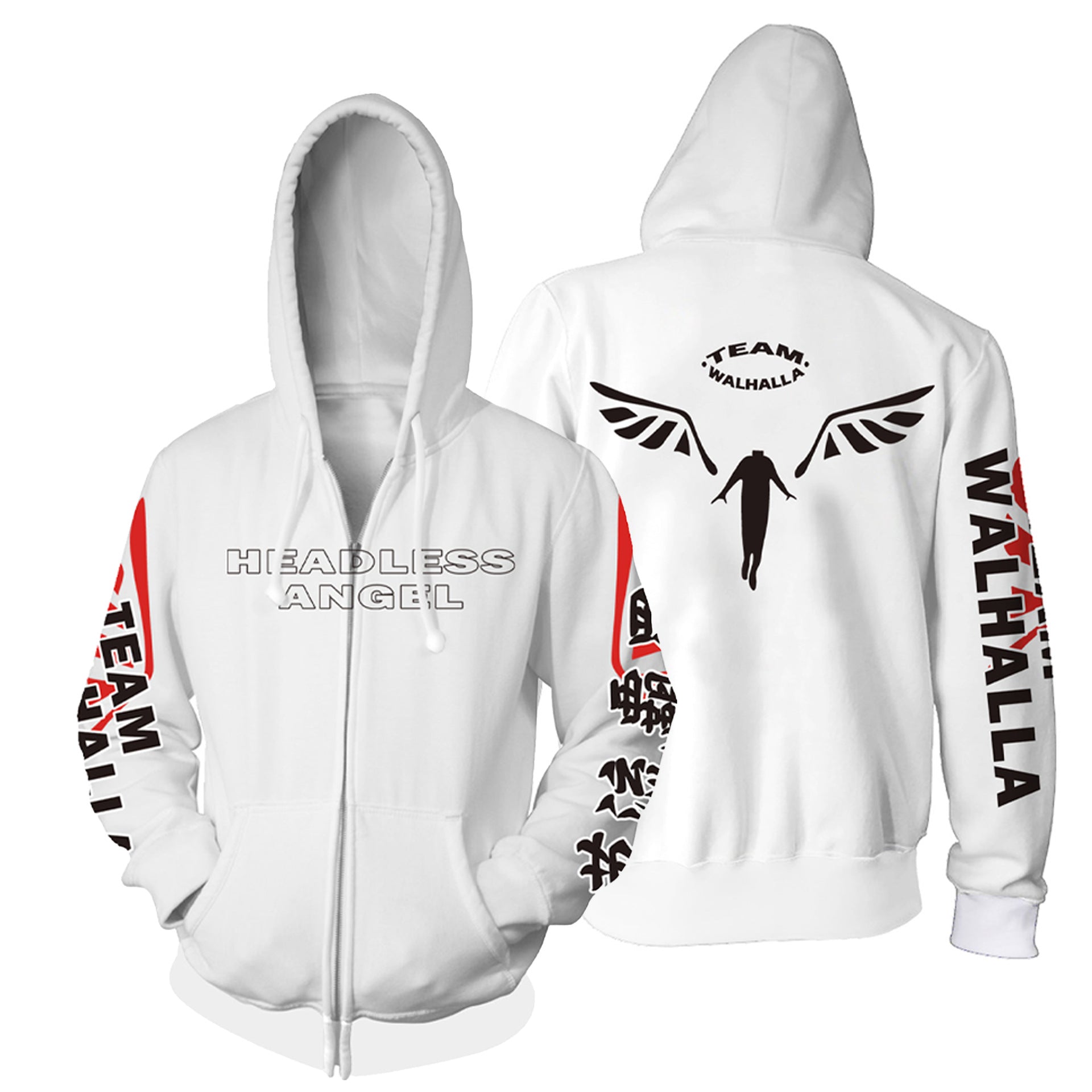 Men's Casual Anime Cosplay Hoodie Jacket