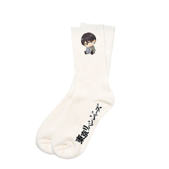 Tokyo Anime Print Sports Socks