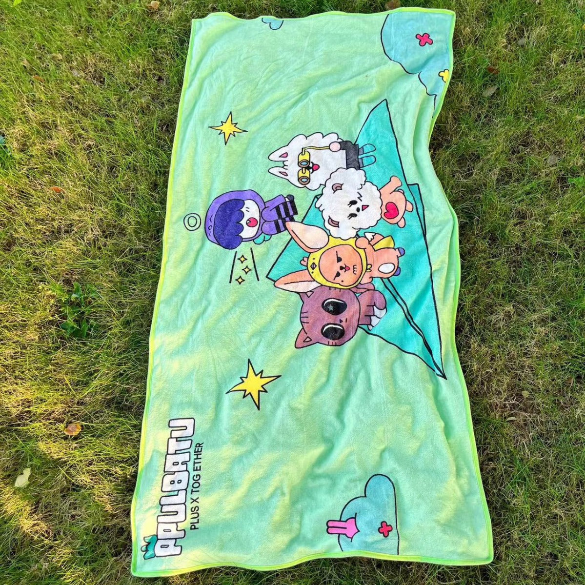 KPOP Cartoon Bath Towel 140x70cm