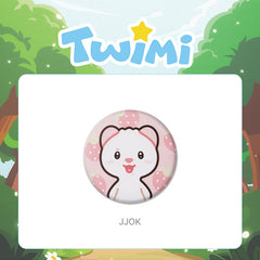 TWIMI 42 Forest Badge Keyring Set