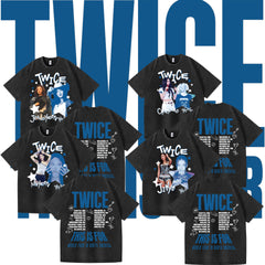 Twice THIS IS FOR WORLD TOUR Washed Tee