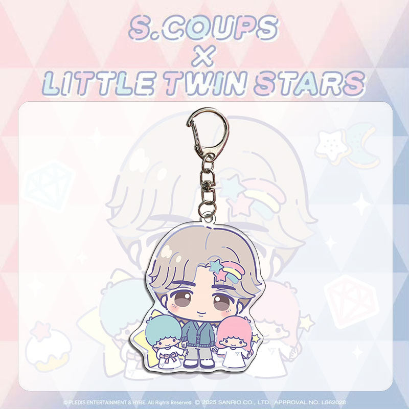 SVT Transparent Acrylic Pendant Keychain