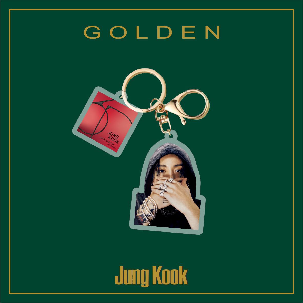 JK Album Acrylic Keychain Pendant