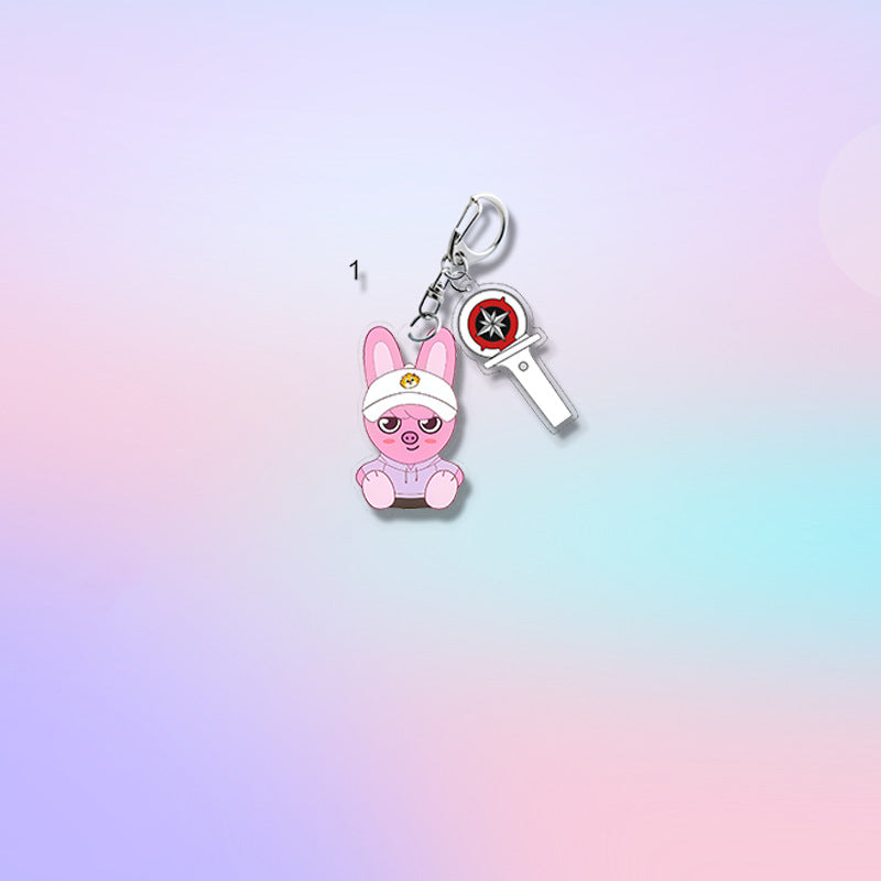 Cute SKZ Pendant Bag Keychain
