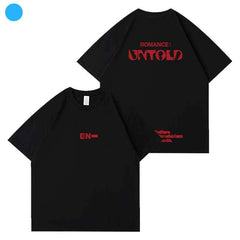Kpop Romance Untold Print Short-sleeved T-shirt
