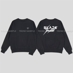 BP Logo Round Neck Cotton Sweatshirt