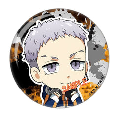 Cute Anime Round Badge