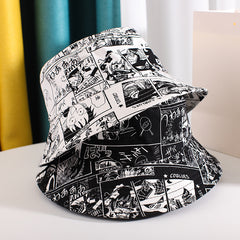 Chic Anime Graffiti Fisherman's Hat