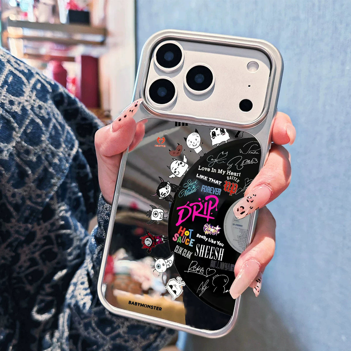 BM VINYL Mirror Phone Case