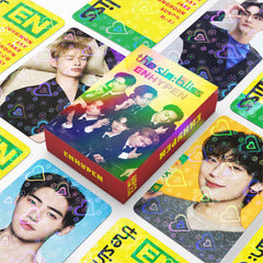 60PCS EN- THE SIN BLISS Heart Holographic Photocards