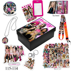 PINKY UP Album Acrylic Pendant Photocard Gift Box