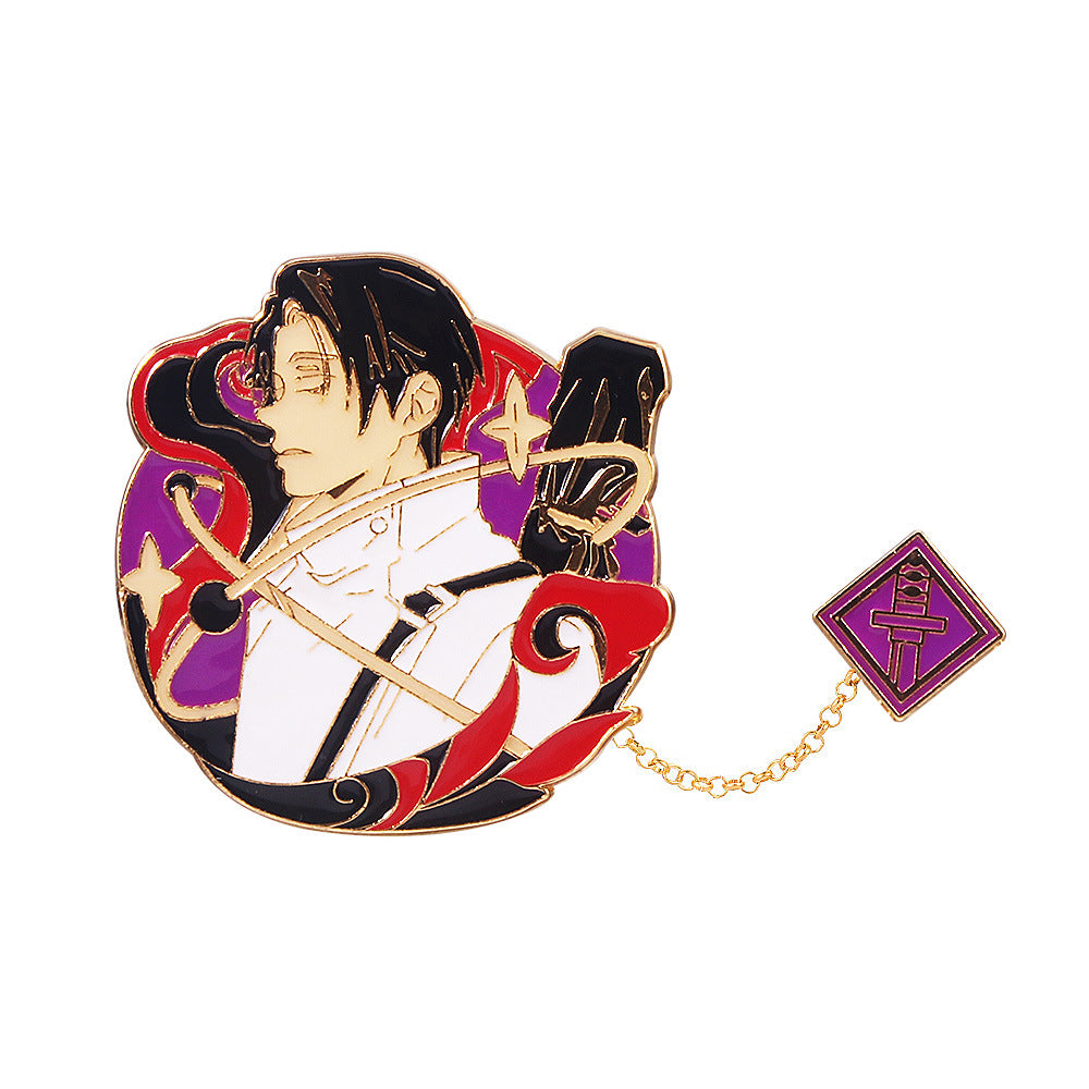 Exquisite Anime Brooch Metal Badge