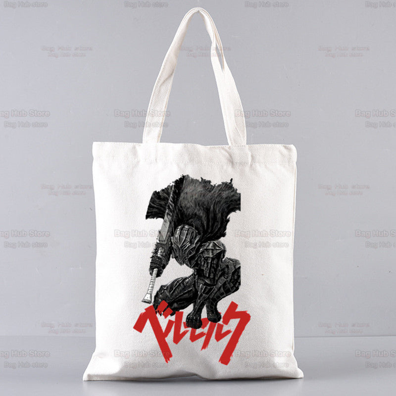 Guts Anime Printed Canvas Tote Bag