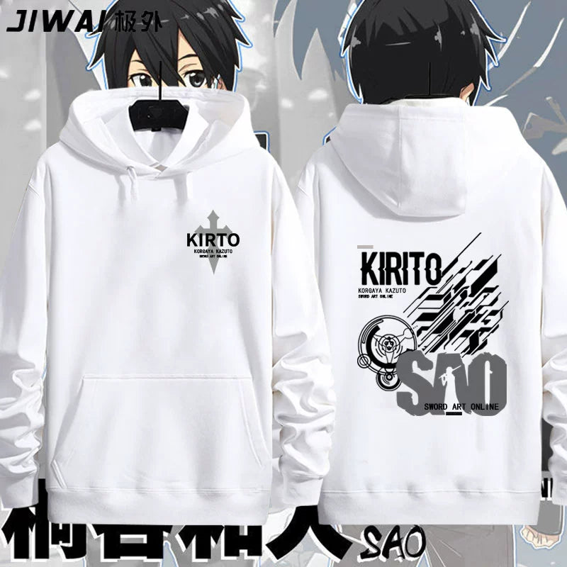 Unisex Anime Pattern Print Cos Hoodie