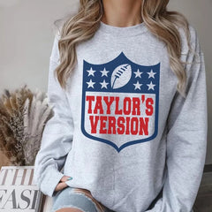 Casual Taylor's Version Crew Neck Sweatshirt