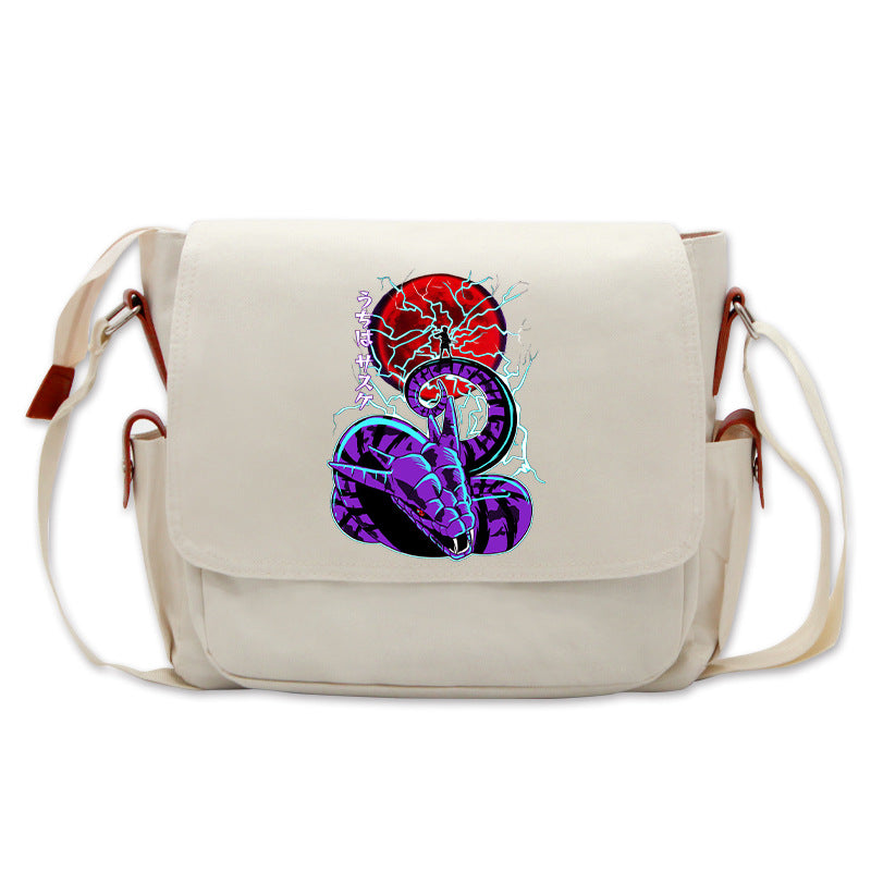 Trendy Sasuke Kakashi Anime Mailman Bag