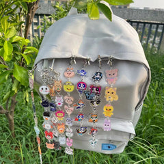 Kpop Double-sided Cartoon Pendant Keychain