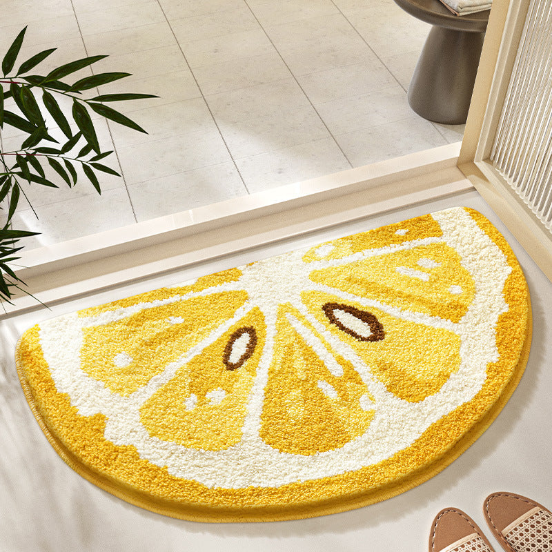 Fresh Fruit Bathroom Door Floor Mat