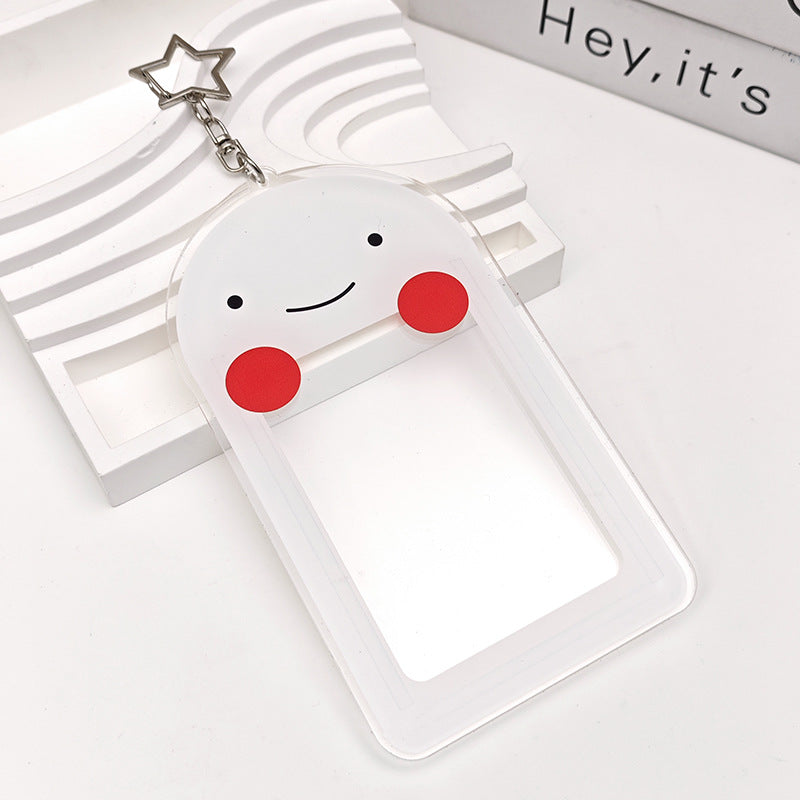 KPOP Cartoon Card Storage Pendant
