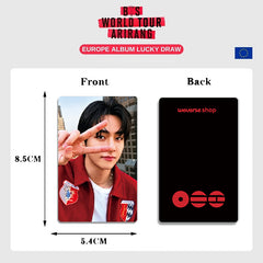 BANGTAN Tour Madrid Photocard Limited Edition