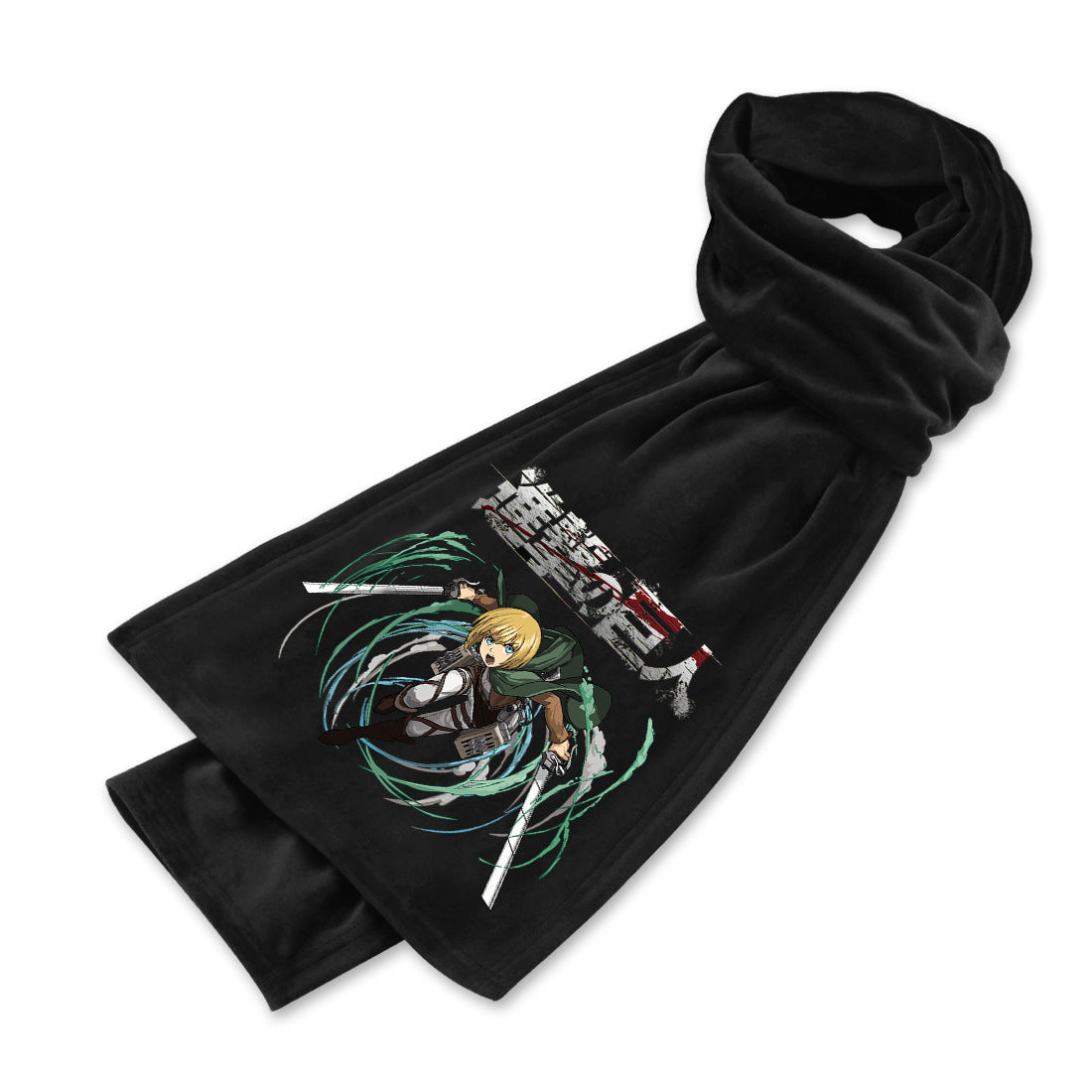 Chic Anime Wings of Freedom Warm Scarf