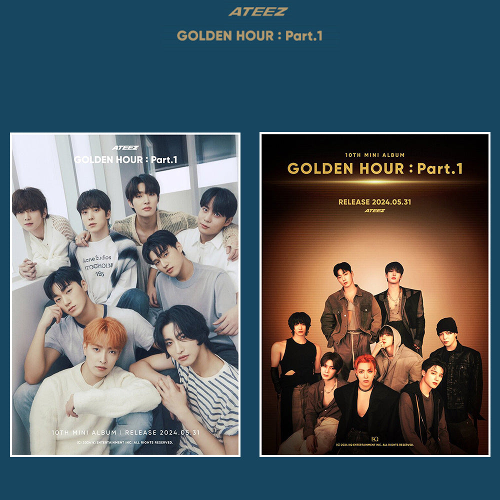 KPOP GOLDEN HOUR Stick Poster