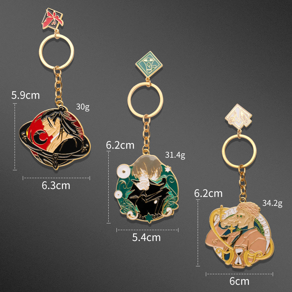 Chic Anime Figure Keychain Pendant