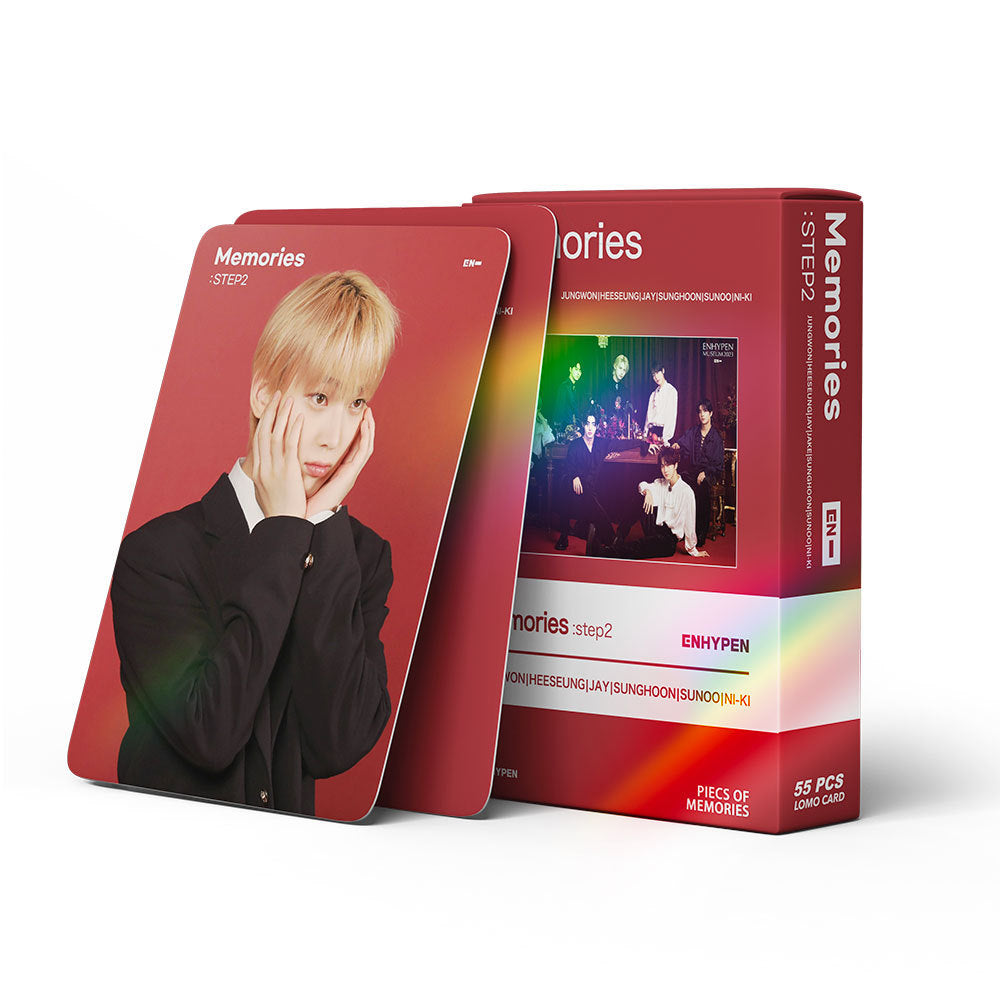 EN KPOP 55 PCS LOMO Card Collection