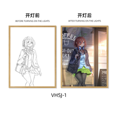 Nakano Anime Painting Ornament Night Light