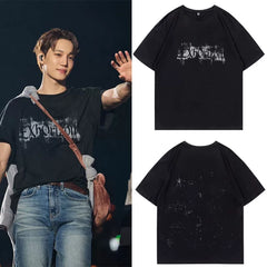 PLANET6EXhOrizon Concert Cotton Short-sleeved T-shirt