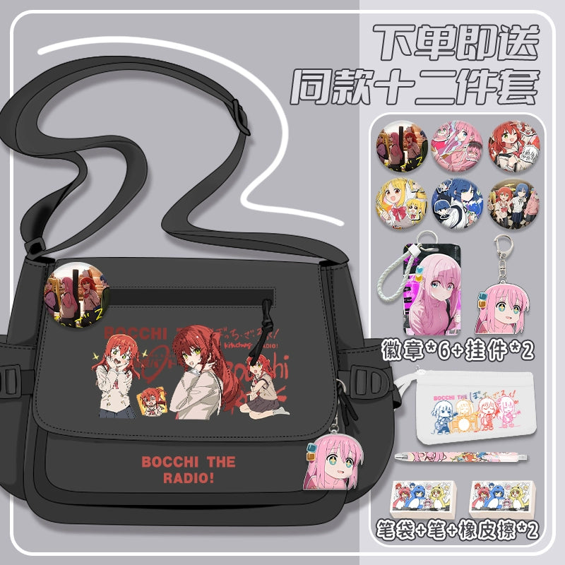 Cute Anime Crossbody Shoulder Backpack