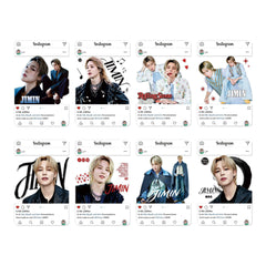 JIMIN JK SUGA Transparent Photocard Collection