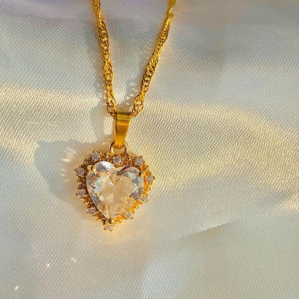 Crystal Heart Necklace