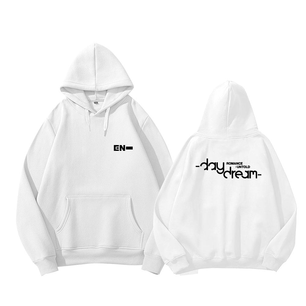 Women's KPOP Poster Printed Hoodie