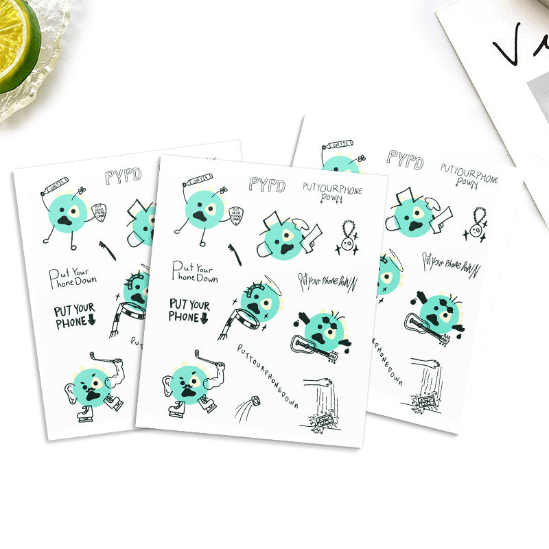Cortisball Self-adhesive Sticker