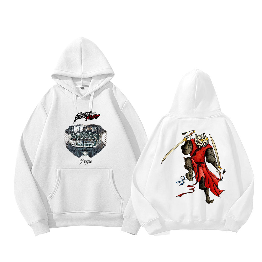 Women's Kpop ATE Logo Printed Hoodie
