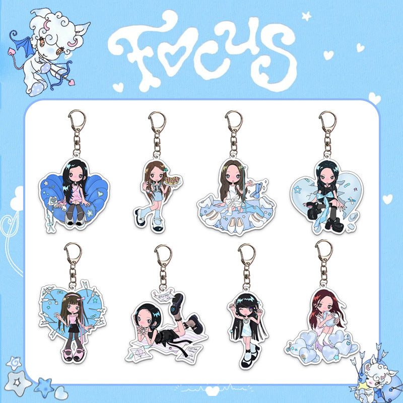 H2H FOCUS Keychain Pendant Set