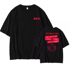 BTS 2026 World Tour Cotton Short Sleeve T-Shirt