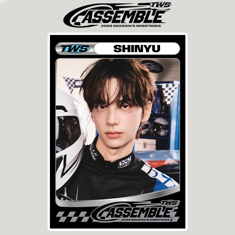 TWS 2026 Calendar Self-adhesive Poster Stickers – TTAesthetic