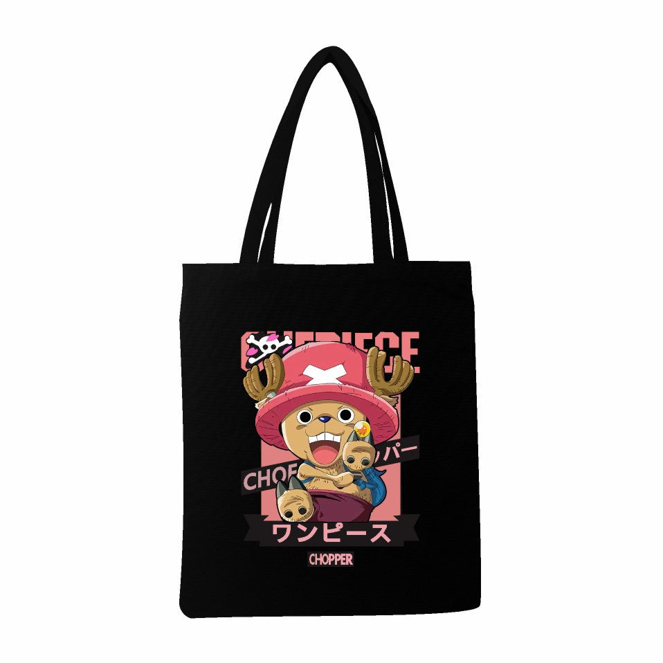 Trendy Anime Shoulder Canvas Bag