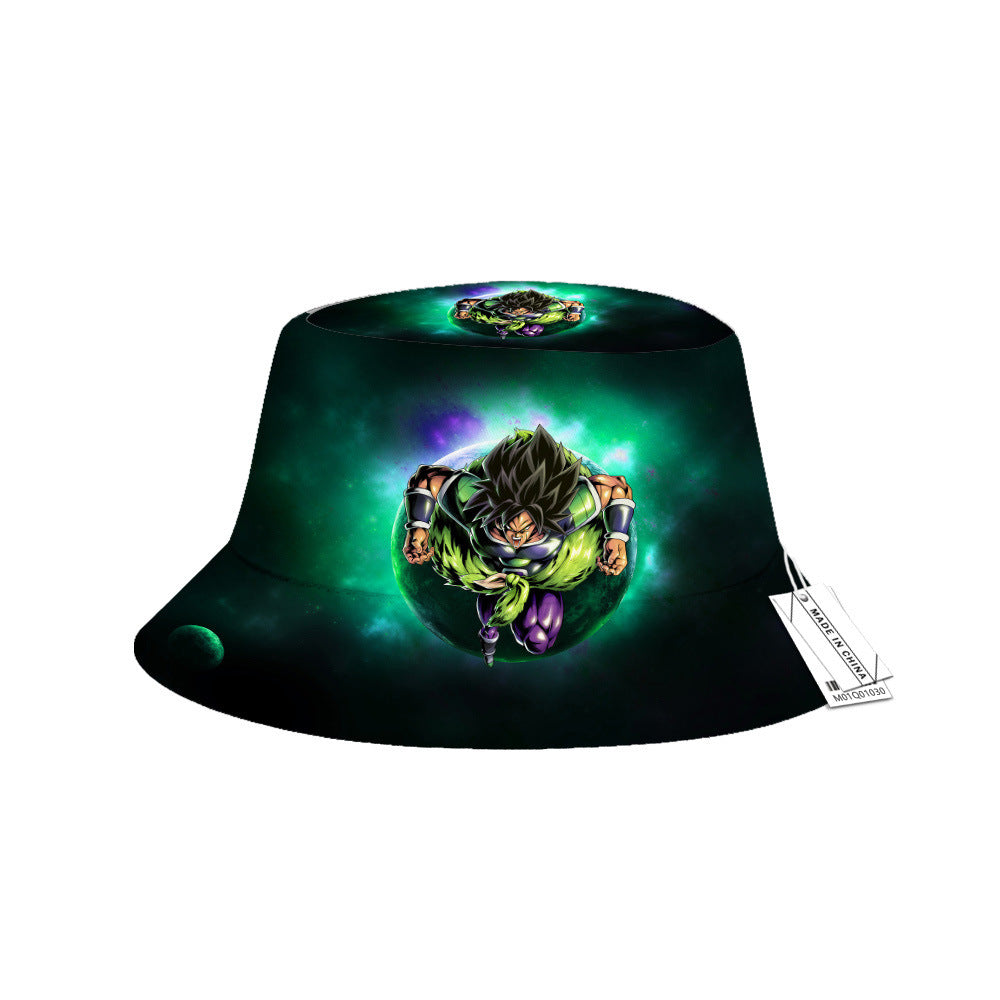 Cool Anime 3d Print Bucket Hat